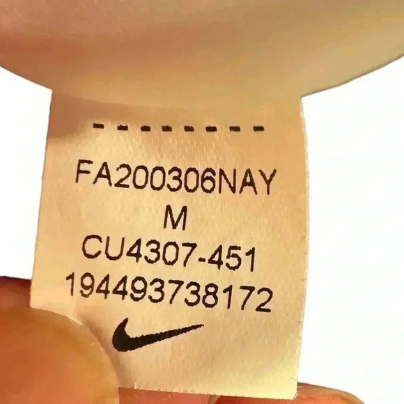 Nike Vintage Blue  Red White Colorblock Zip Up  Track Jacket Adult Size Medium - Picture 7 of 14